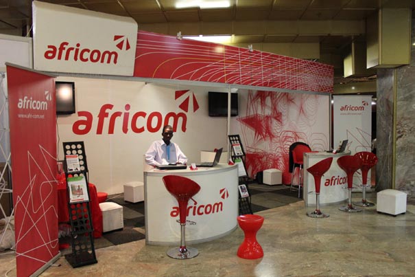 Africom Broadband Plus network coverage map of Zimbabwe