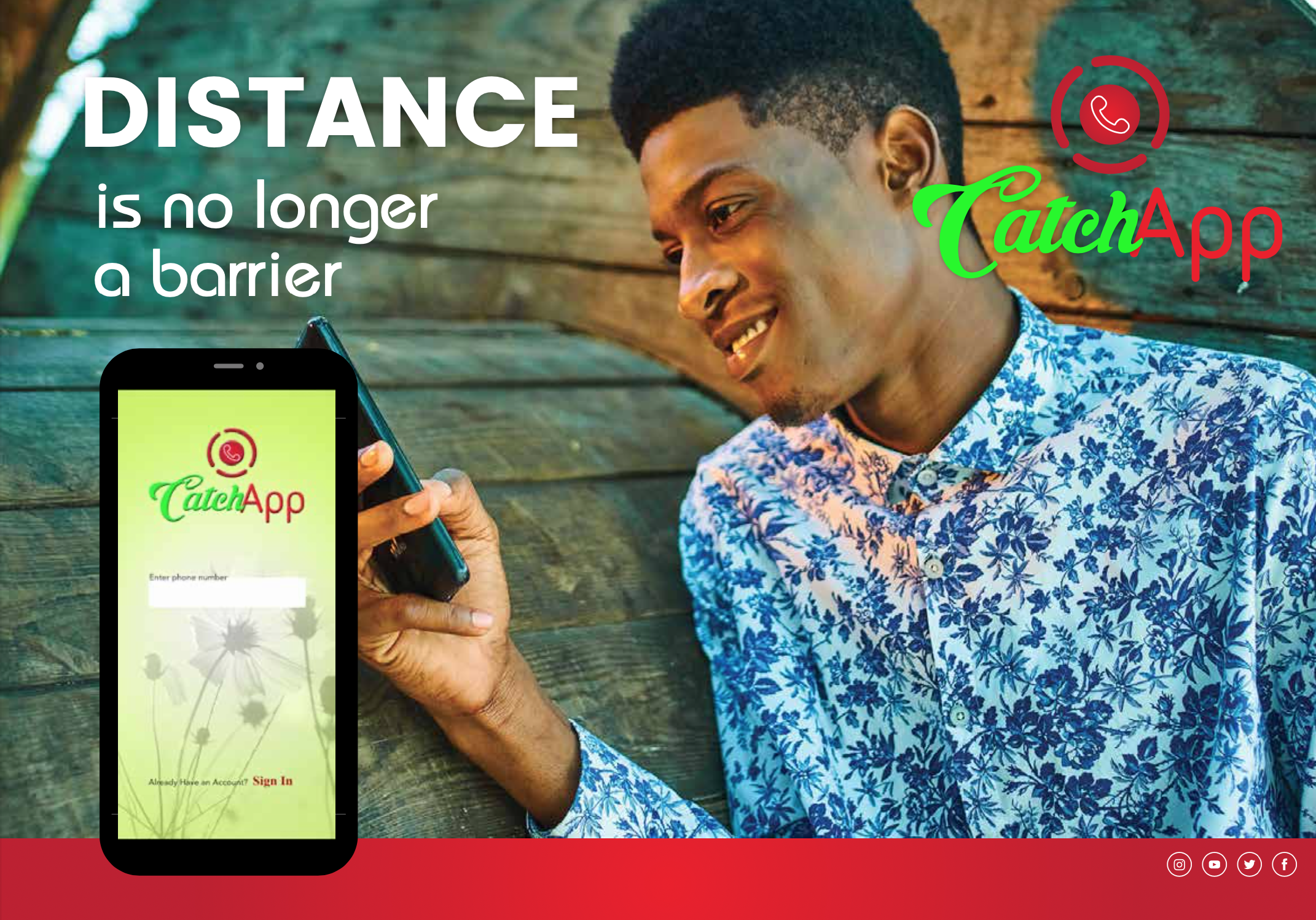CatchApp marketing banner