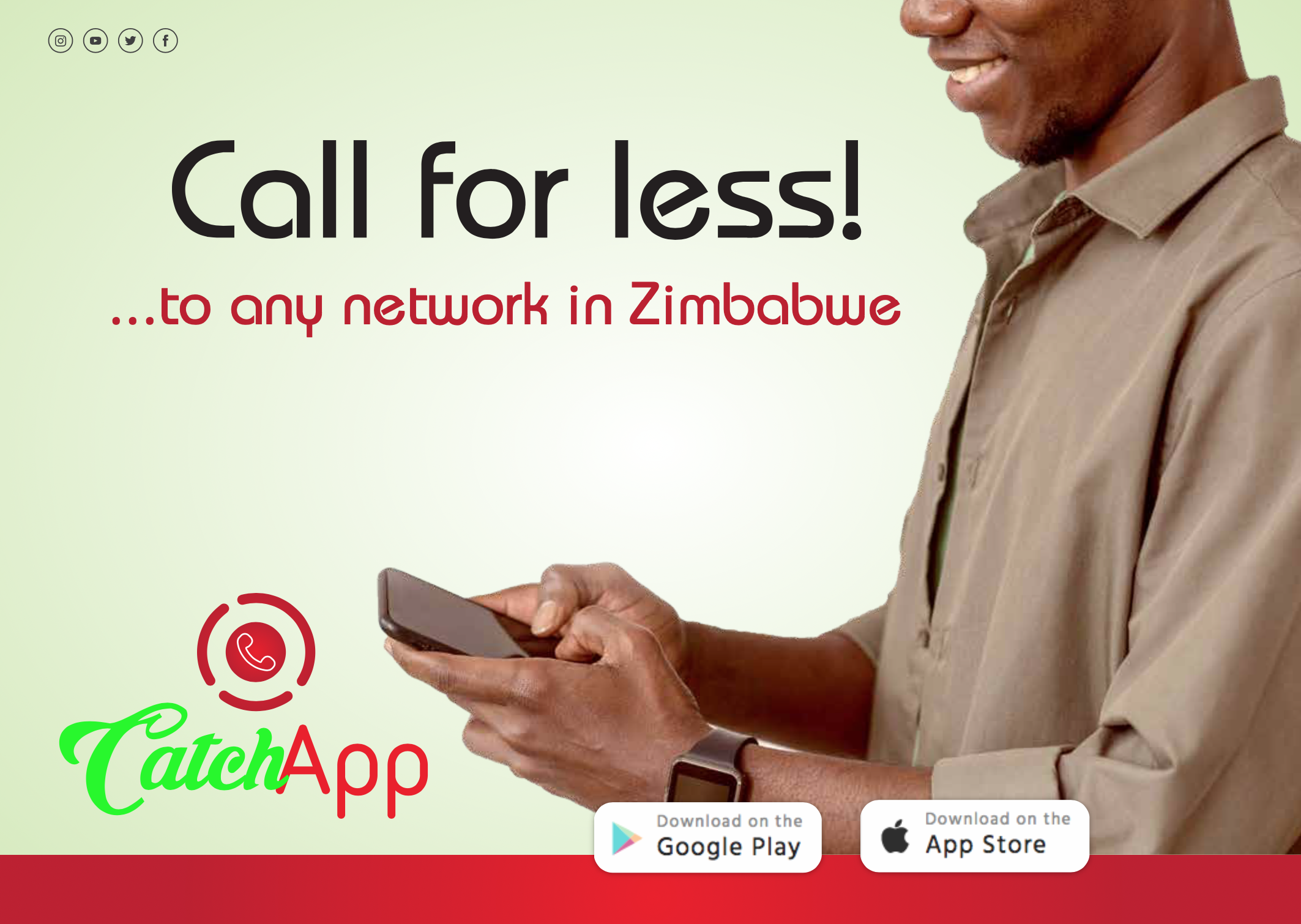 CatchApp marketing banner